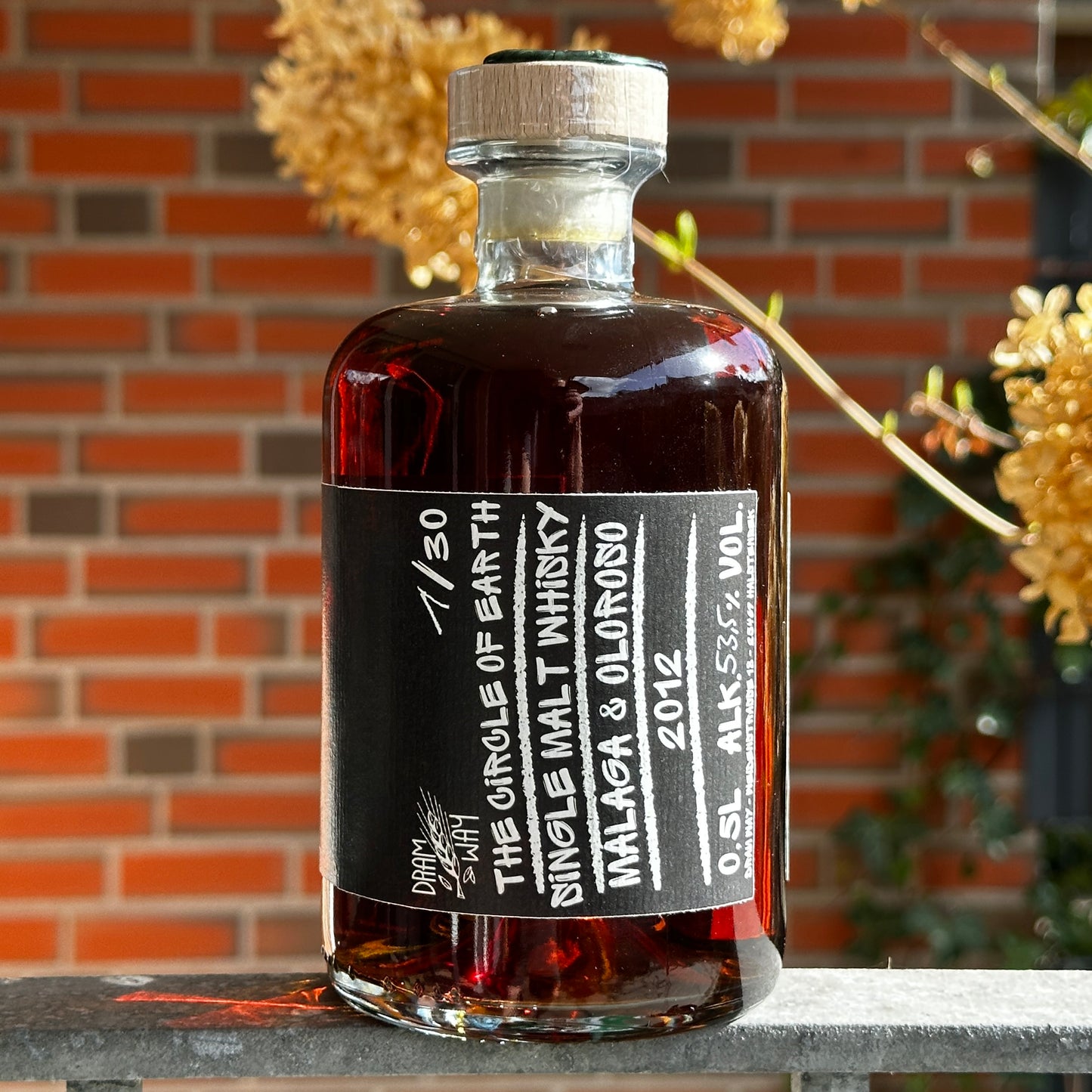 "The Circle of Earth" 2012 Malaga / Oloroso Cask Finish